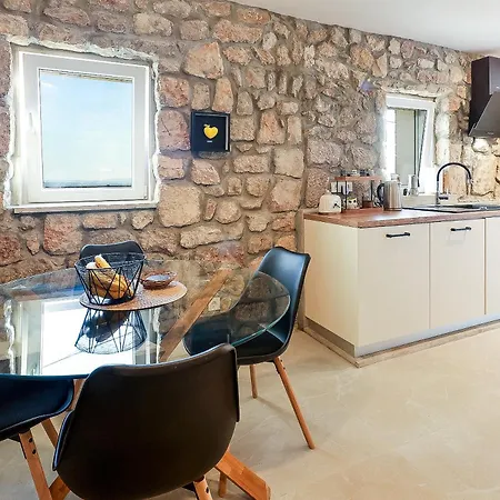 Stone With Open Sea Views And Pool, In The Heart Of Nature Park, The Sound Of Silence - By Traveler Tourist Agency Krk - Id 2681 Villa Kovacic