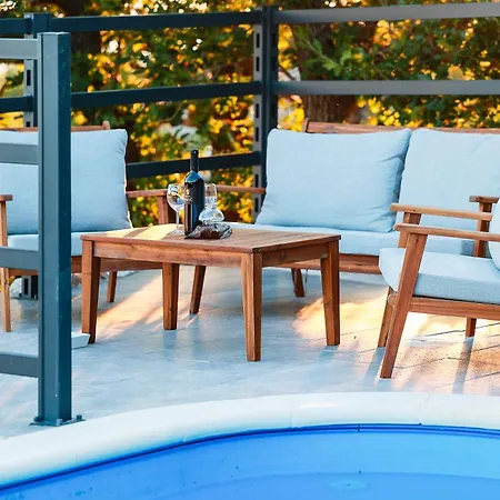 Stone With Open Sea Views And Pool, In The Heart Of Nature Park, The Sound Of Silence - By Traveler Tourist Agency Krk - Id 2681 Kovacic