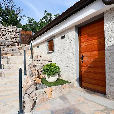 Stone With Open Sea Views And Pool, In The Heart Of Nature Park, The Sound Of Silence - By Traveler Tourist Agency Krk - Id 2681 Villa