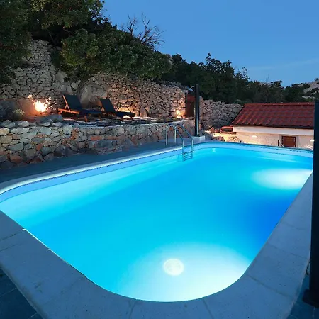 Stone With Open Sea Views And Pool, In The Heart Of Nature Park, The Sound Of Silence - By Traveler Tourist Agency Krk - Id 2681 Villa *