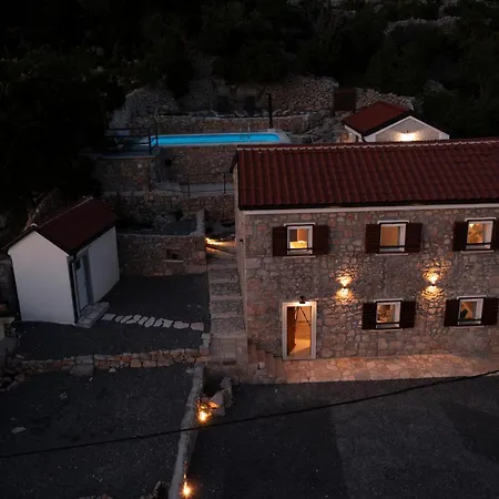 Villa Stone With Open Sea Views And Pool, In The Heart Of Nature Park, The Sound Of Silence - By Traveler Tourist Agency Krk - Id 2681