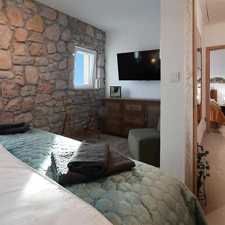 Villa Stone With Open Sea Views And Pool, In The Heart Of Nature Park, The Sound Of Silence - By Traveler Tourist Agency Krk - Id 2681